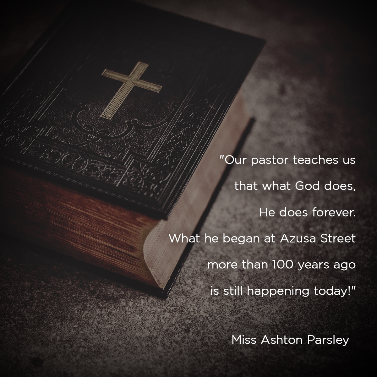 &ldquo;Worship is a Weapon&rdquo;