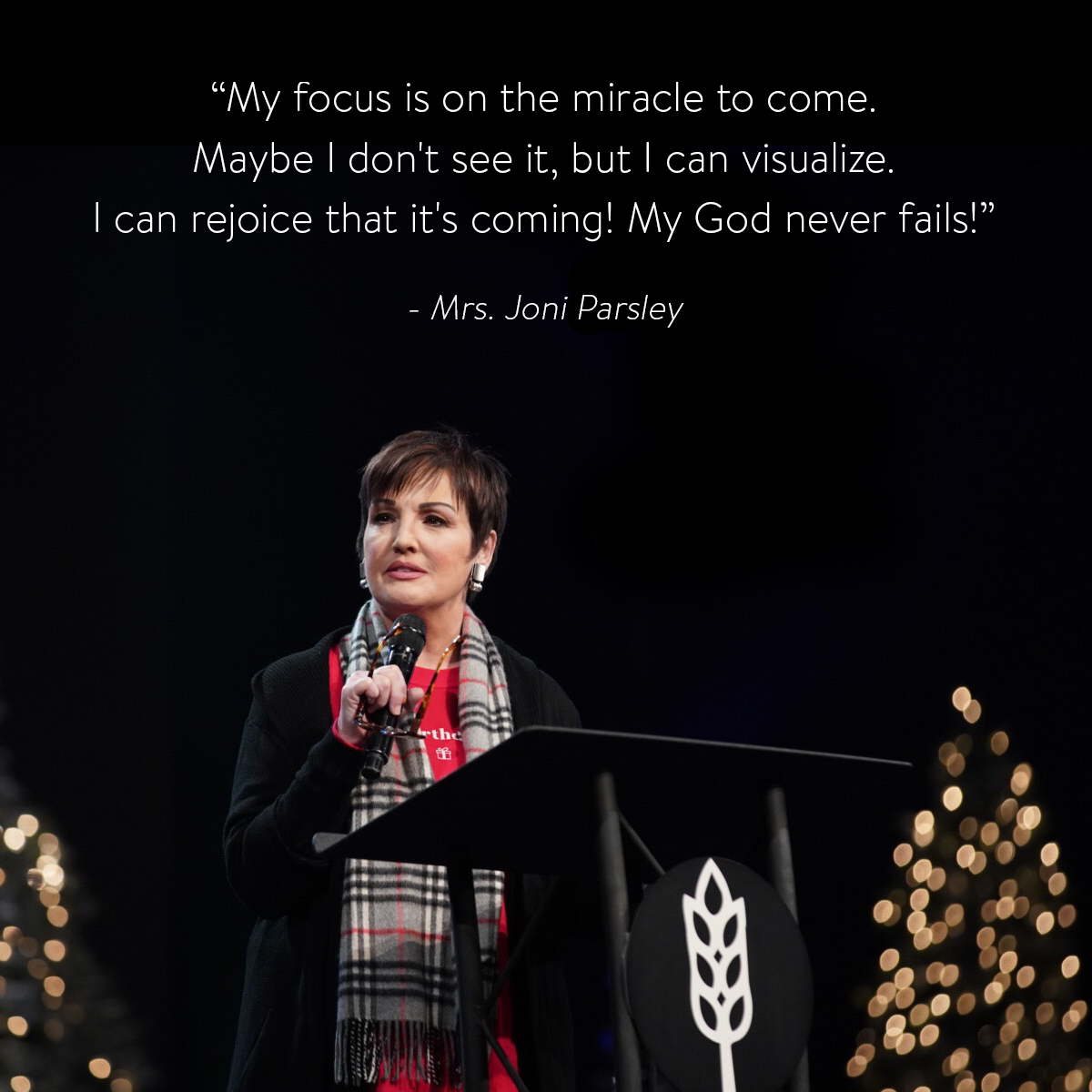 &ldquo;Be Anxious for Nothing &ndash; Your Miracle is Coming&rdquo;